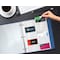 Better Office Products Clear Heavyweight Business Card Sleeve Pages, 10 Pockets Per Sheet, 3 Ring Binder Sheets, 50PK 81010 - alternate 6